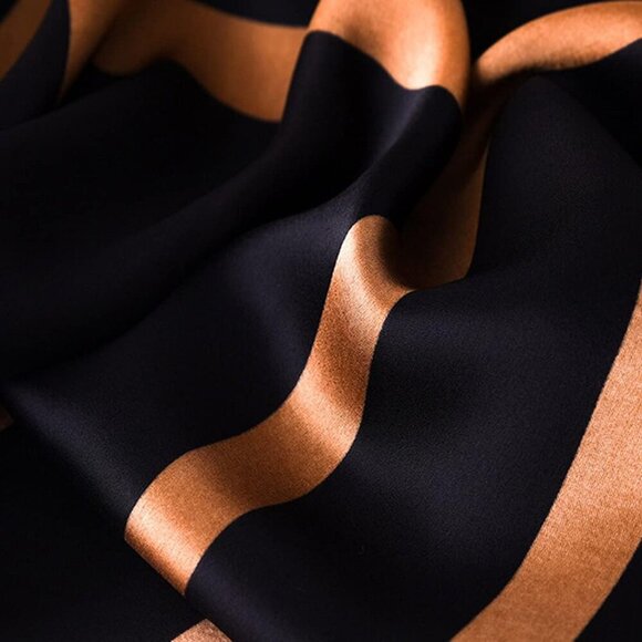 Fashion Scarves Scarf 100% Silk Feeling Scarf Silk Like Scarves Long Lightweight - Picture 6 of 6